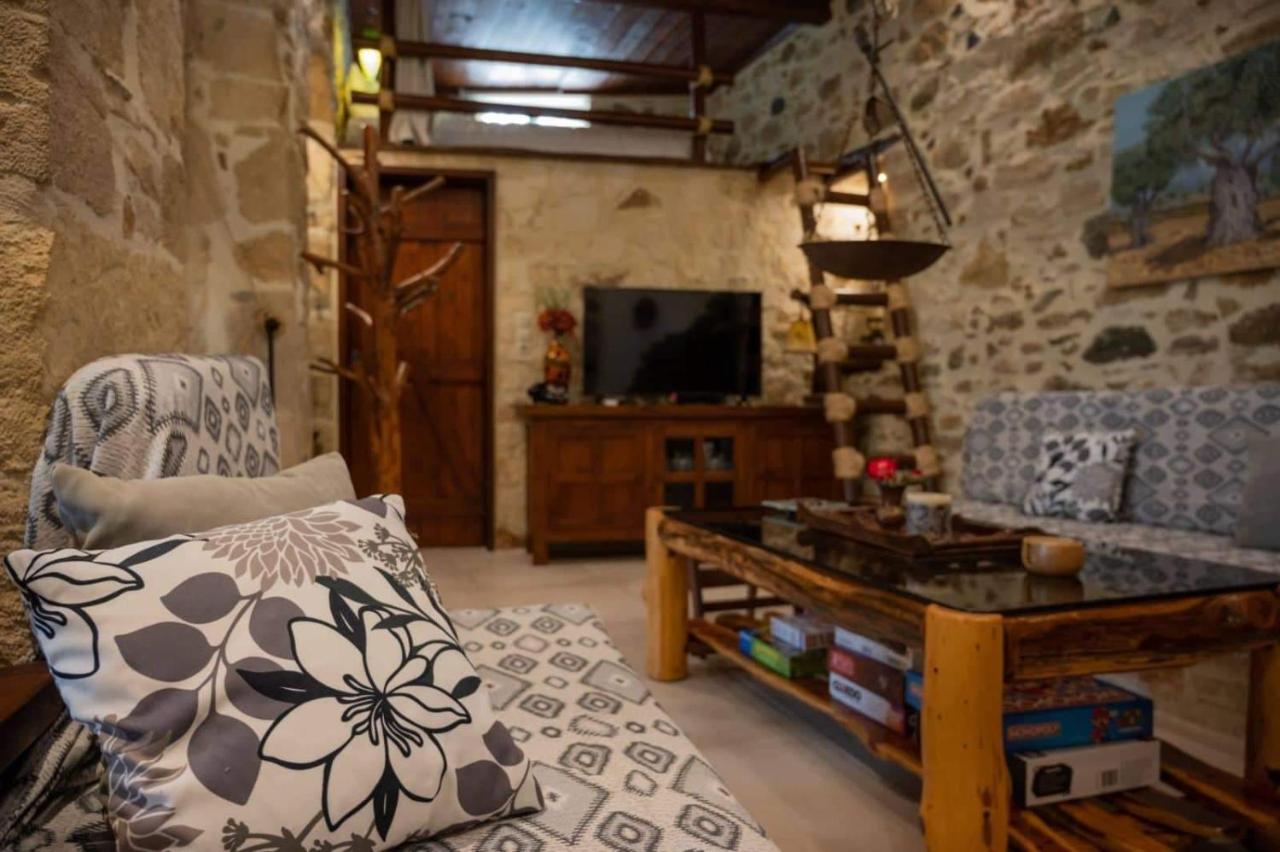 Villa Dioni Stone House Petrokefalo Exterior foto