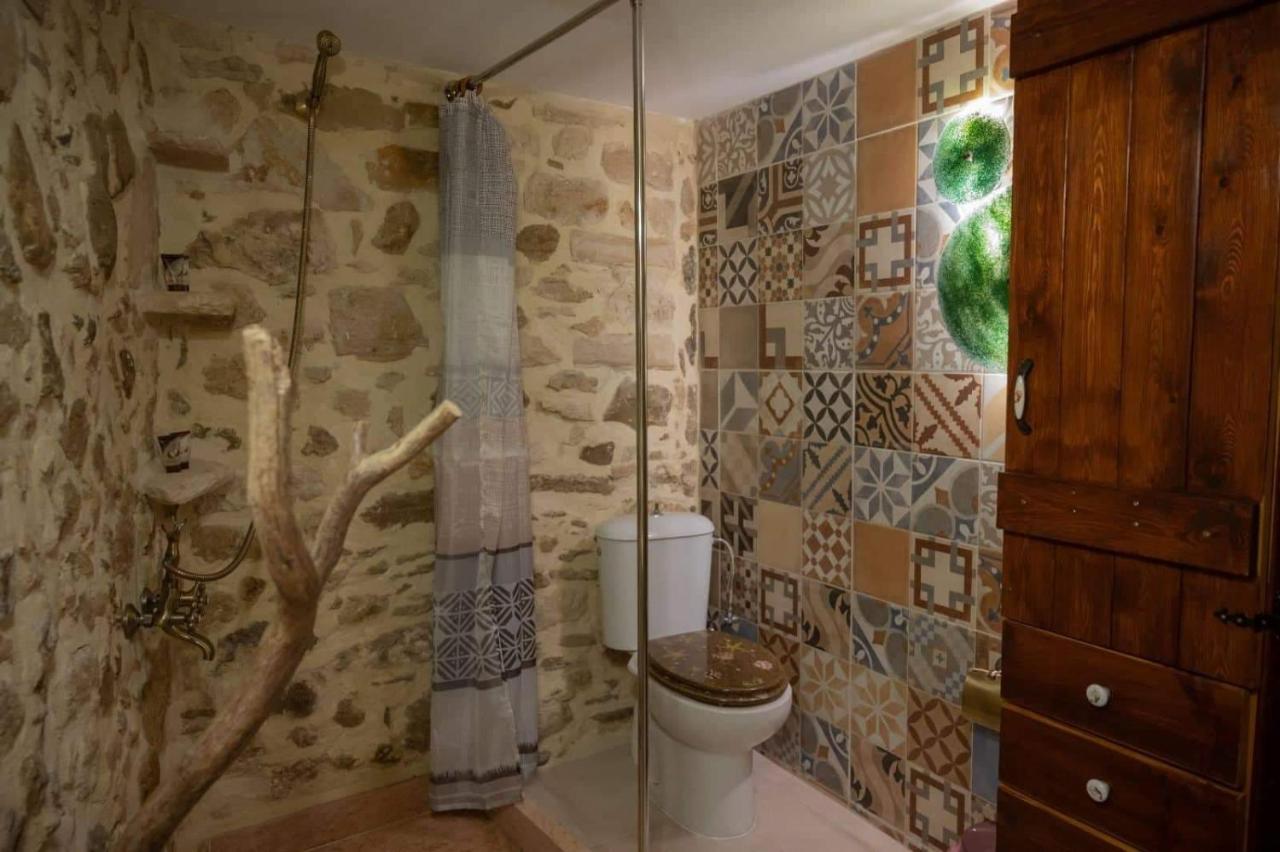 Villa Dioni Stone House Petrokefalo Exterior foto